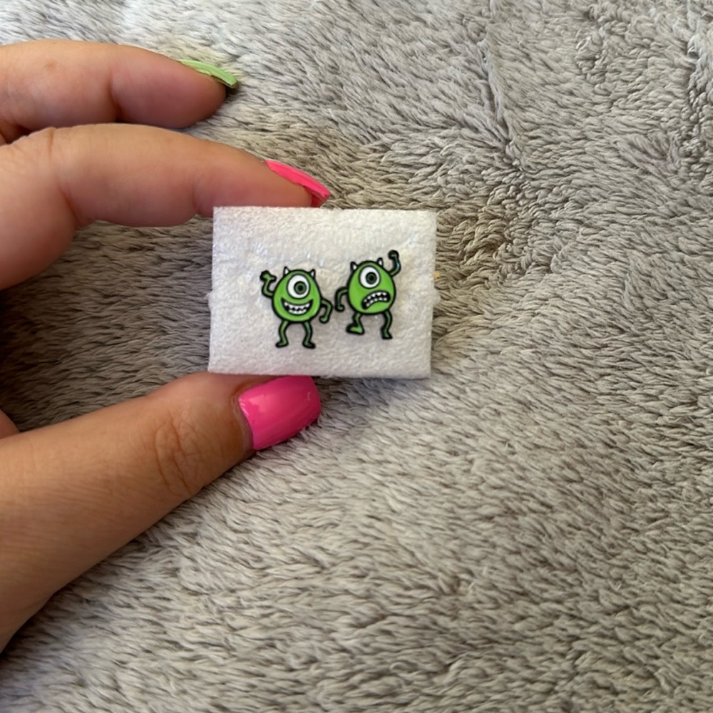 Pixar Monster Earrings